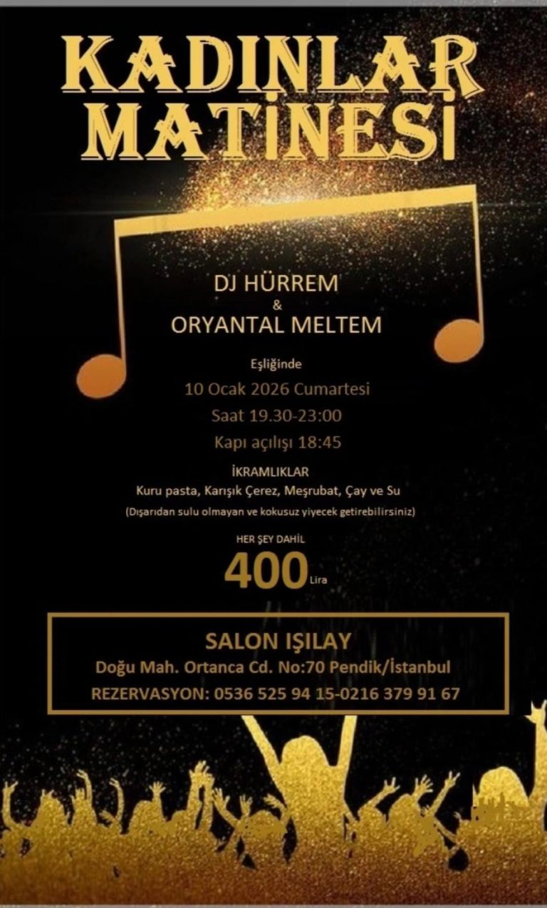 10 Ocak 2026 Pendik Kadınlar Matinesi